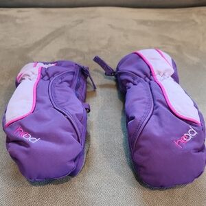 Head Purple Mittens
